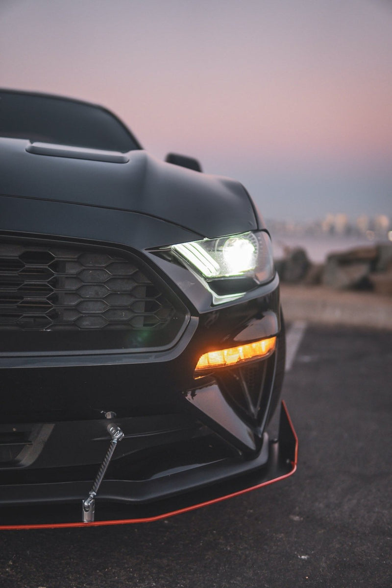 Load image into Gallery viewer, Ford Mustang (2018 - 2023) Ecoboost/GT CHAOS Front Splitter - FSPE