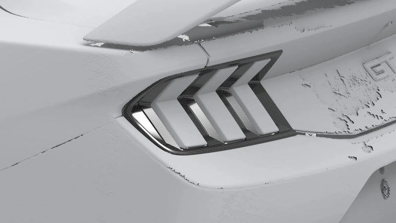 Load image into Gallery viewer, Ford Mustang (2024 - Current) - Dry Carbon Taillight Cover - FSPE
