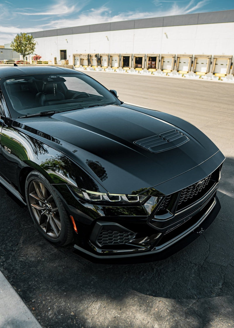 Load image into Gallery viewer, Ford Mustang (2024+) Ecoboost/GT Front Splitter - THE GOAT - FSPE