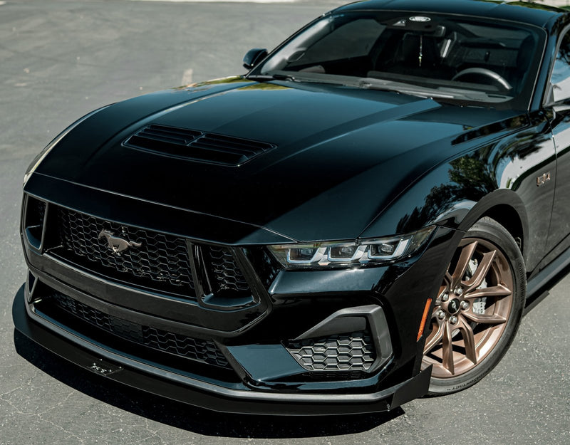 Load image into Gallery viewer, Ford Mustang (2024+) Ecoboost/GT Front Splitter - THE GOAT - FSPE