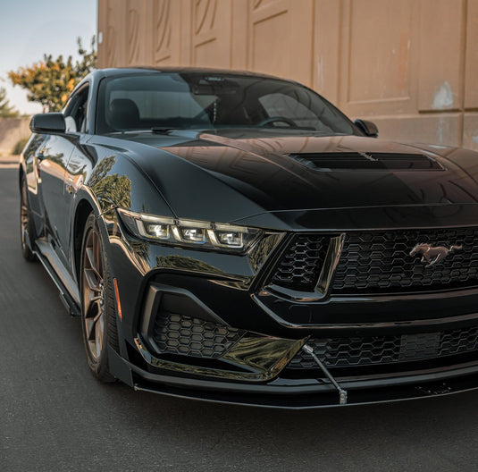 Ford Mustang (2024+) Ecoboost/GT Front Splitter - THE GOAT - FSPE