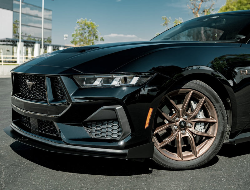 Load image into Gallery viewer, Ford Mustang (2024+) Ecoboost/GT Front Splitter - THE GOAT - FSPE