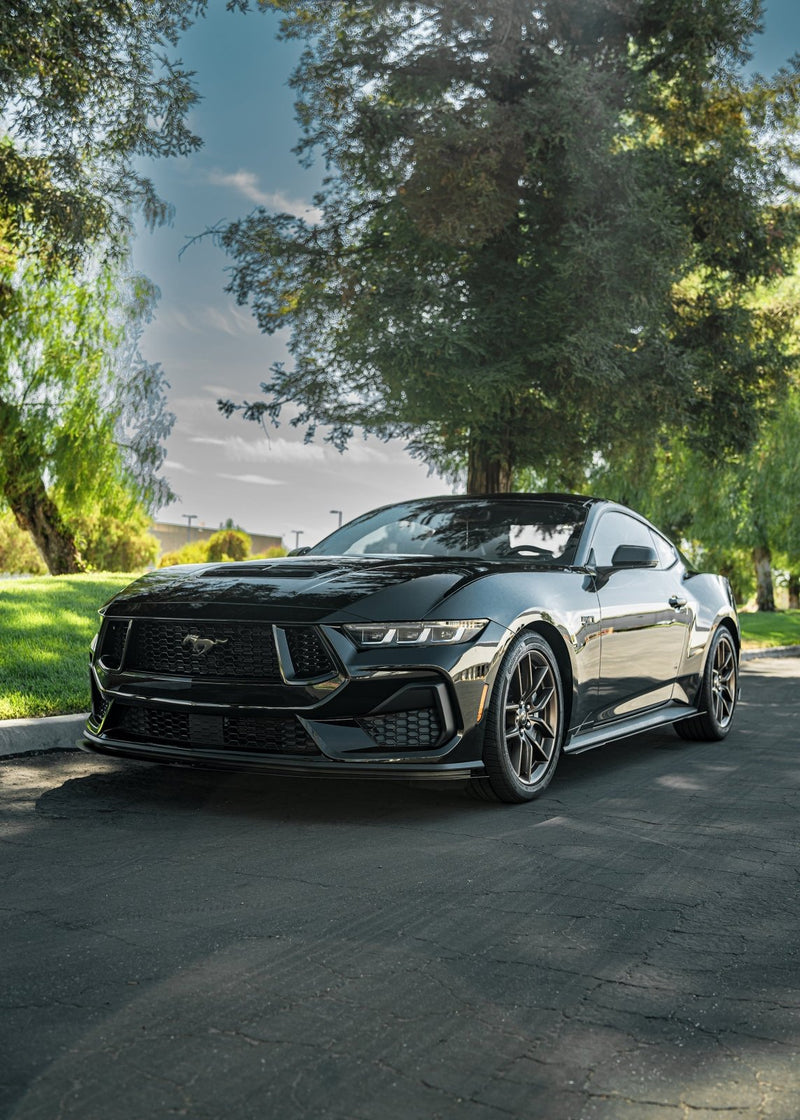 Load image into Gallery viewer, Ford Mustang (2024+) Ecoboost/GT Front Splitter - THE GOAT - FSPE