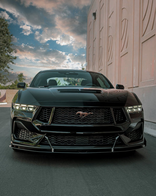 Ford Mustang (2024+) Ecoboost/GT Front Splitter - THE GOAT - FSPE