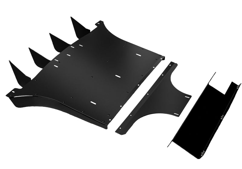 Load image into Gallery viewer, Ford Mustang (2024+) Ecoboost/GT ZEUS Rear Diffuser & Spats - FSPE
