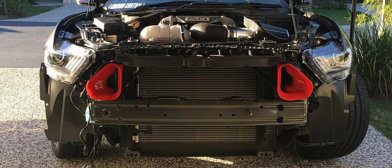 Load image into Gallery viewer, Ford Mustang S550 (2015 - 2017) BIG MOUTH Ram Air Intake Snorkel - FSPE