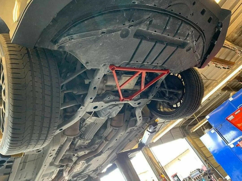 Load image into Gallery viewer, Ford Mustang S550 (2015 - 2022) Crossmember Brace AKA THE CROWD CONTROLLER - FSPE