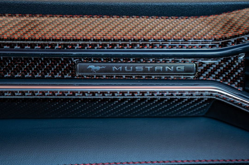 Load image into Gallery viewer, Ford Mustang S650 2024+ Carbon Fiber Dash Vents Trim - FSPE