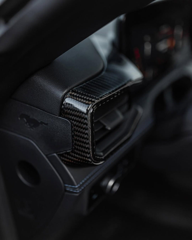 Load image into Gallery viewer, Ford Mustang S650 2024+ Carbon Fiber Driver And Passenger Trims - FSPE