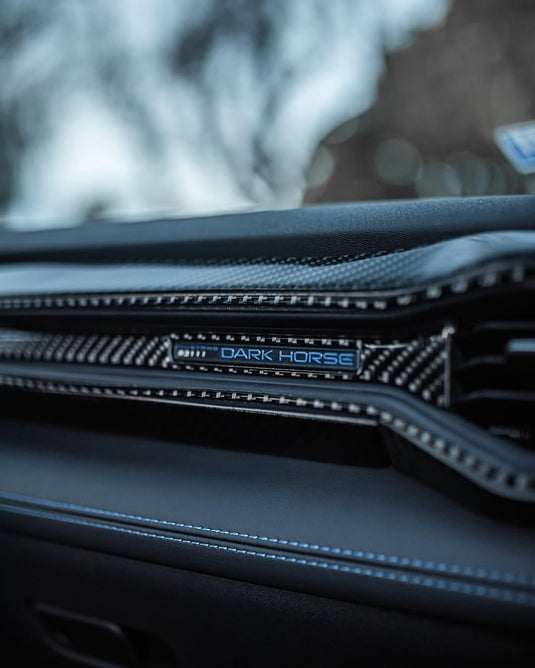 Ford Mustang S650 2024+ Carbon Fiber Driver And Passenger Trims - FSPE