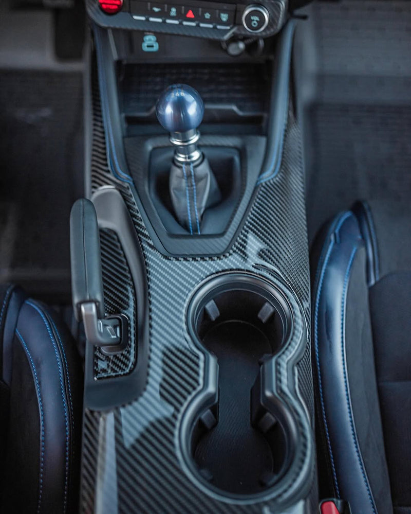 Load image into Gallery viewer, Ford Mustang S650 2024+ Carbon Fiber Full Center Console Shifter Trim Kit - FSPE