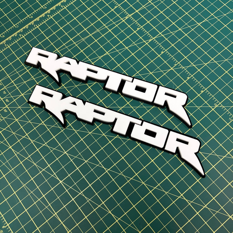 Load image into Gallery viewer, Ford Raptor Door Emblems (F150, Ranger, Bronco) - sold as a pair - FSPE