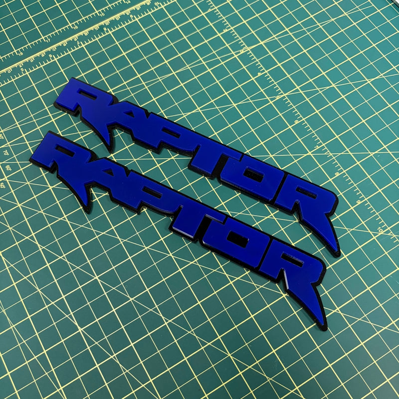 Load image into Gallery viewer, Ford Raptor Door Emblems (F150, Ranger, Bronco) - sold as a pair - FSPE