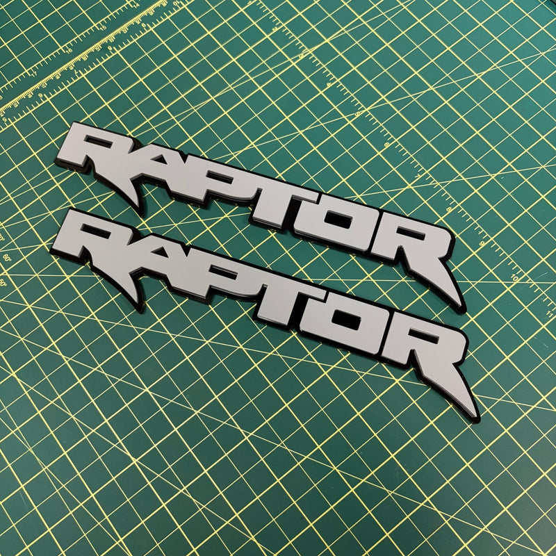 Load image into Gallery viewer, Ford Raptor Door Emblems (F150, Ranger, Bronco) - sold as a pair - FSPE
