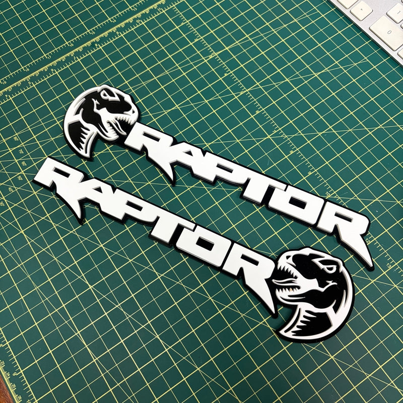 Load image into Gallery viewer, Ford Raptor Door Emblems (F150, Ranger, Bronco) - sold as a pair - FSPE