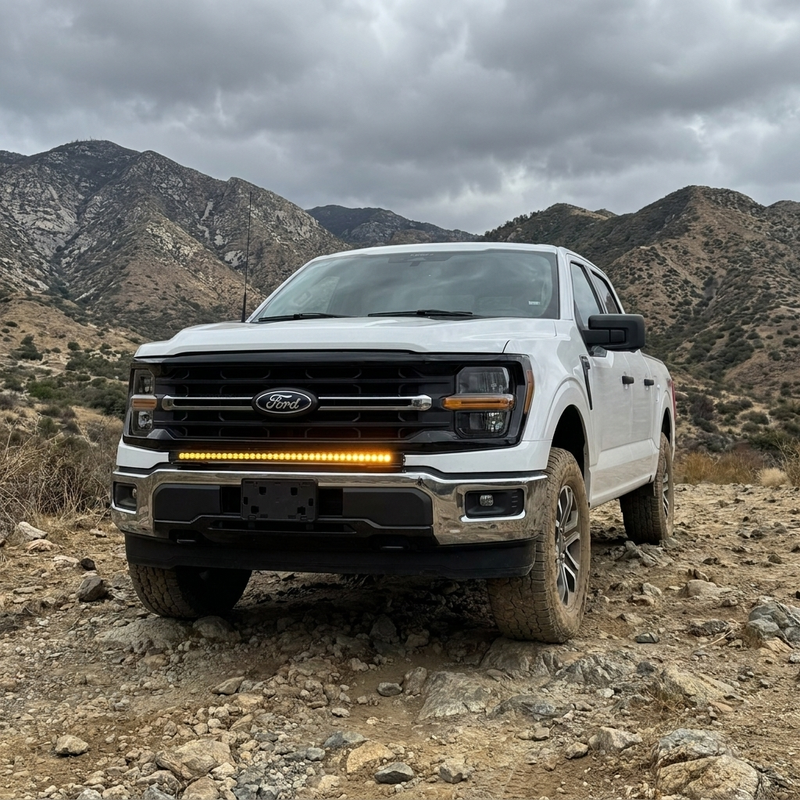 Load image into Gallery viewer, 2024+ Ford F150 Tremor 40in Light Bar Standard Bumper - SLIM