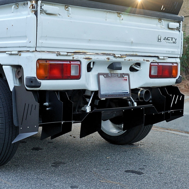 Load image into Gallery viewer, Honda Acty HA3 / HA4 (1990-1999) Chassis Mounted Rear Diffuser - FSPE