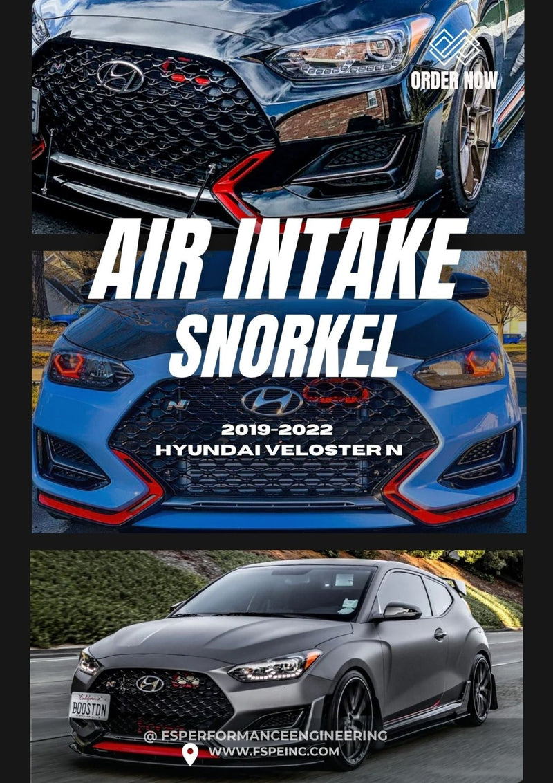 Load image into Gallery viewer, Hyundai Veloster N (2019 - 2022) BIG MOUTH Ram Air Intake Snorkels - FSPE