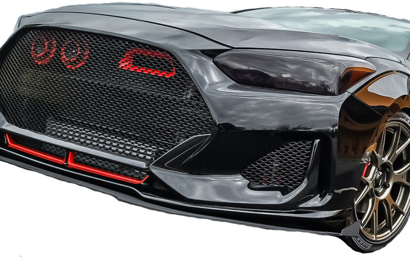 Load image into Gallery viewer, Hyundai Veloster Non "N" Version (2019 - 2021) Lower Grille Mesh Insert - FSPE