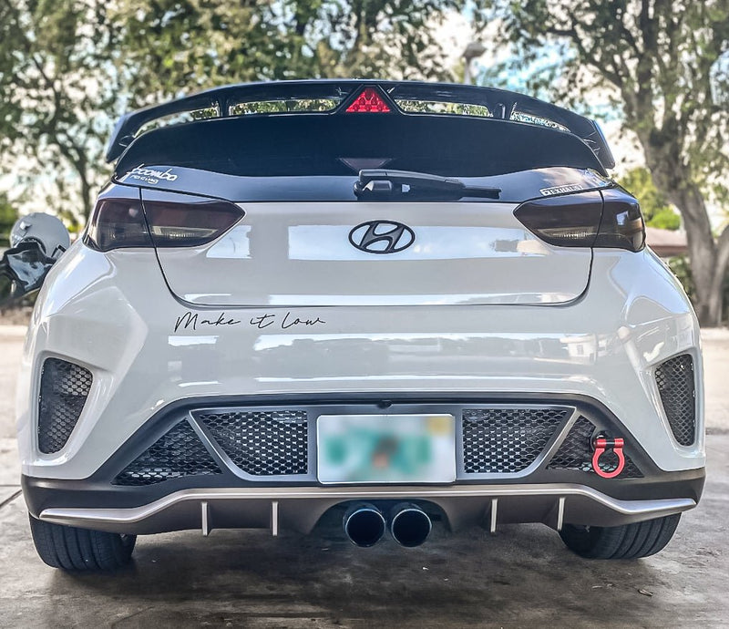 Load image into Gallery viewer, Hyundai Veloster Non "N" Version (2019 - 2021) Rear Bumper Mesh - FSPE
