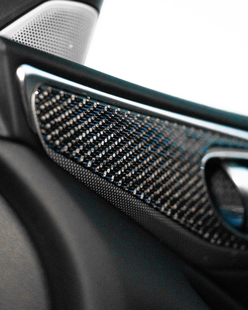 Load image into Gallery viewer, Infiniti Q50/Q60 (2013 - 2023) Carbon Fiber Window Switch Button Trim - FSPE