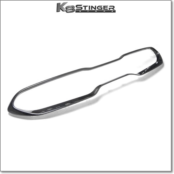 Load image into Gallery viewer, Kia Stinger (2018-2023, all models) - K8SS Genuine Carbon Fiber Upper Grille Trim - FSPE