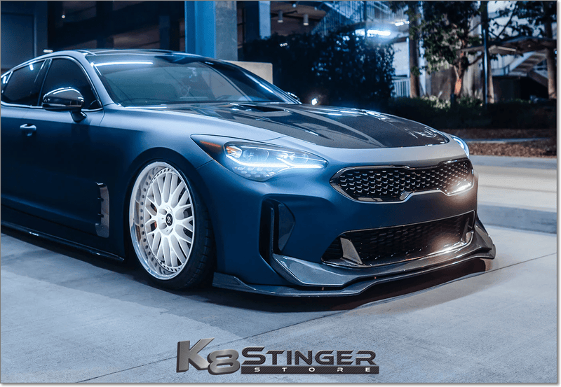 Load image into Gallery viewer, Kia Stinger - Adro Carbon Fiber Front Lip V2 - FSPE