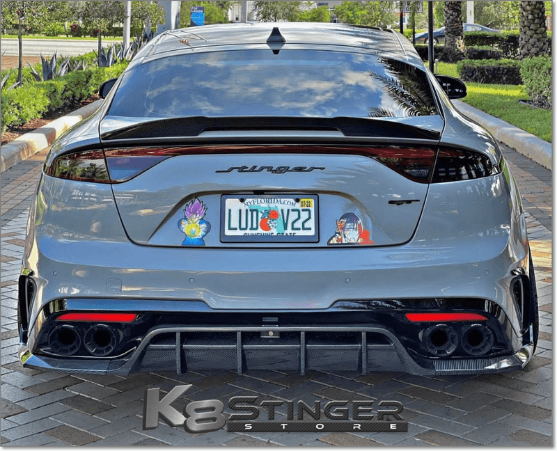 Load image into Gallery viewer, Kia Stinger - Adro Carbon Fiber Rear Diffuser V2 - FSPE