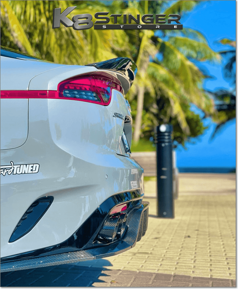 Load image into Gallery viewer, Kia Stinger - Adro Carbon Fiber Rear Diffuser V2 - FSPE