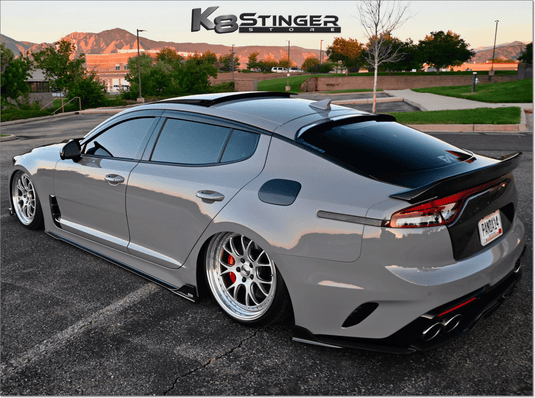 Kia Stinger - Adro Carbon Fiber Side Skirts V2 - FSPE