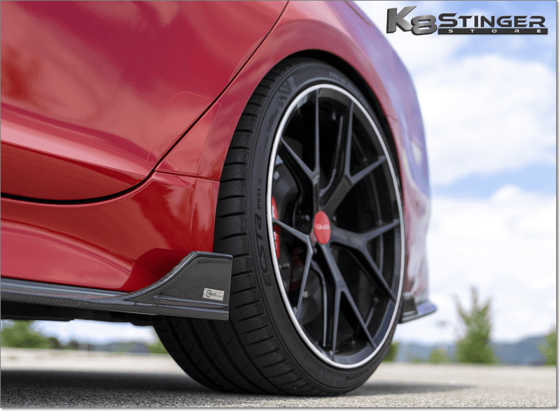 Load image into Gallery viewer, Kia Stinger - Adro Carbon Fiber Side Skirts V2 - FSPE