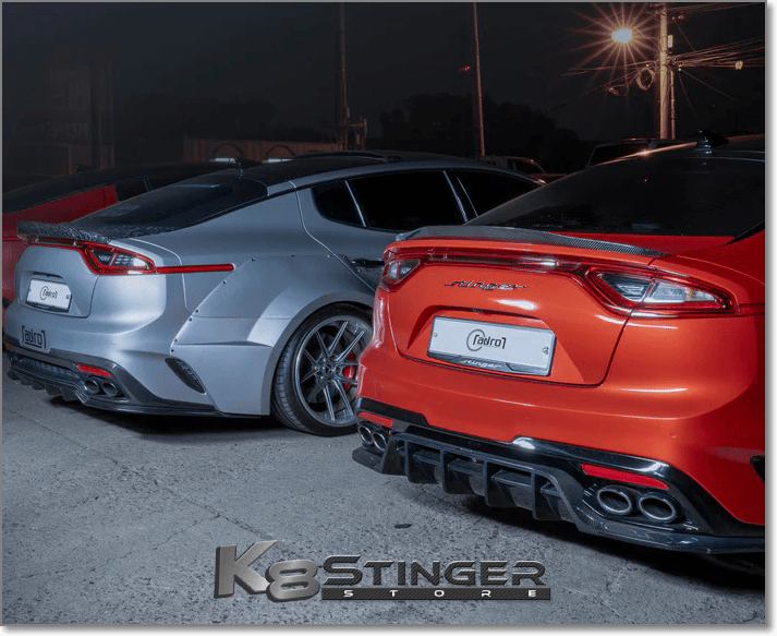 Load image into Gallery viewer, Kia Stinger - Adro Carbon Fiber Trunk Spoiler V2 - FSPE