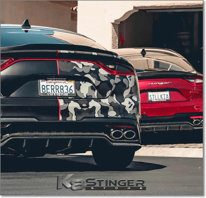 Load image into Gallery viewer, Kia Stinger - Adro Carbon Fiber Trunk Spoiler V2 - FSPE