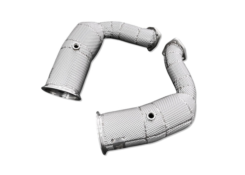 Load image into Gallery viewer, Lamborghini Urus MaxFlow Heat - Shielded Downpipes - FSPE
