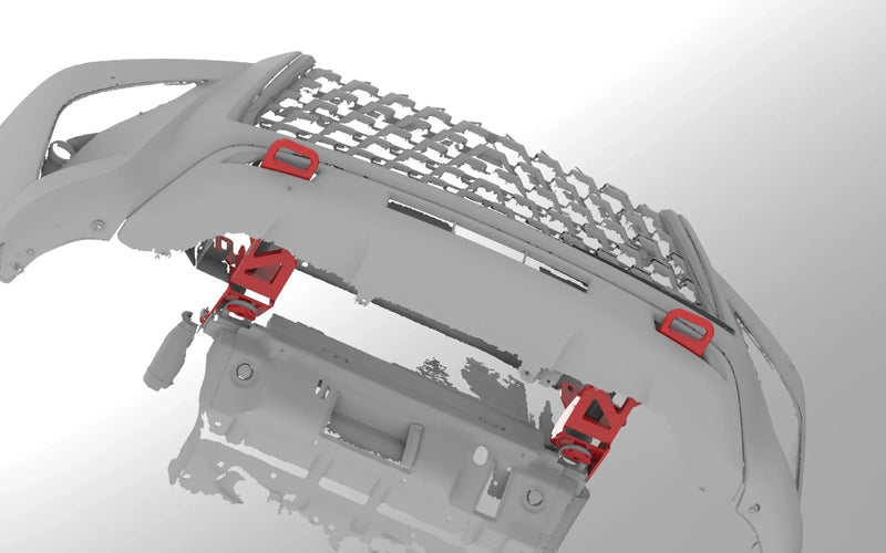 Load image into Gallery viewer, Lexus GX460 (2014 - 2023) - Front Recovery Points - FSPE