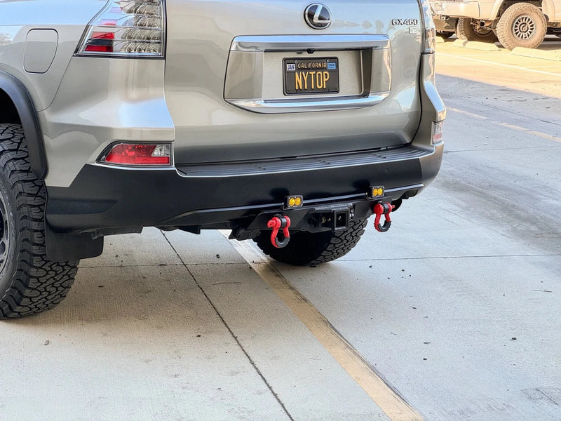 Load image into Gallery viewer, Lexus GX460 (2014 - 2023) - Rear Tow Hitch Receiver Hybrid Bumper - FSPE