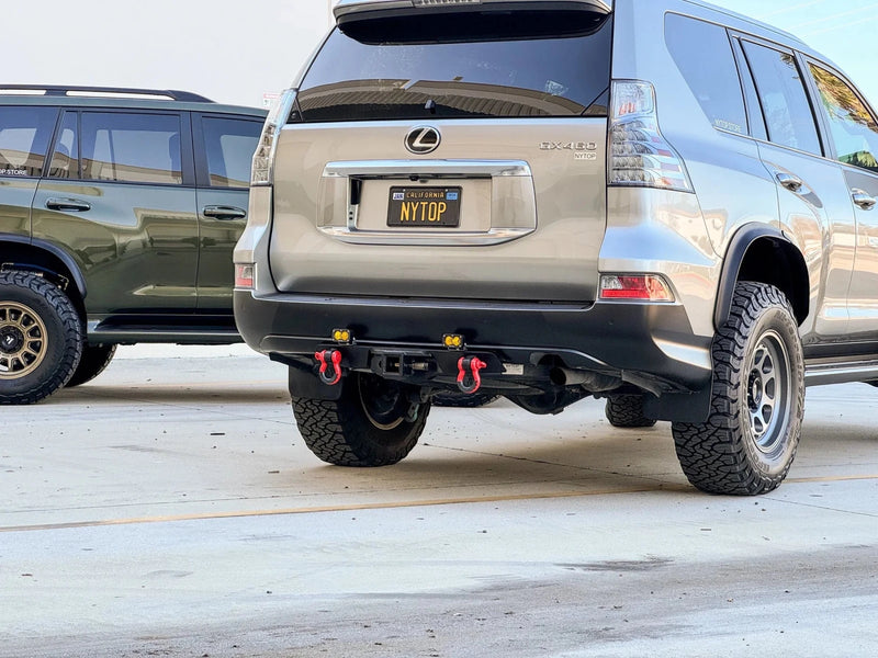 Load image into Gallery viewer, Lexus GX460 (2014 - 2023) - Rear Tow Hitch Receiver Hybrid Bumper - FSPE