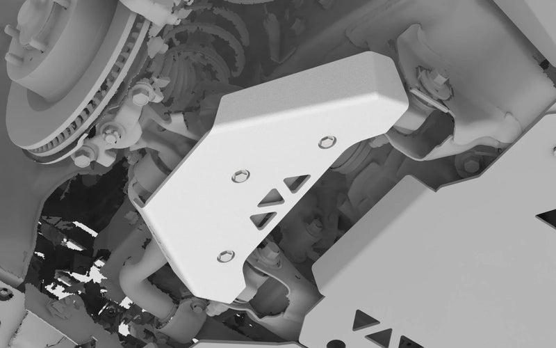 Load image into Gallery viewer, Lexus GX550/Toyota Land Cruiser (2024 - Current) - Lower Control Arm Skid Plate Kit - FSPE