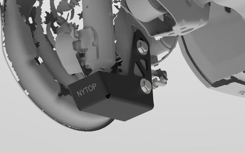 Load image into Gallery viewer, Lexus GX550/Toyota Land Cruiser (2024 - Current) - Rear Shock Mount Skid Plate Kit - FSPE
