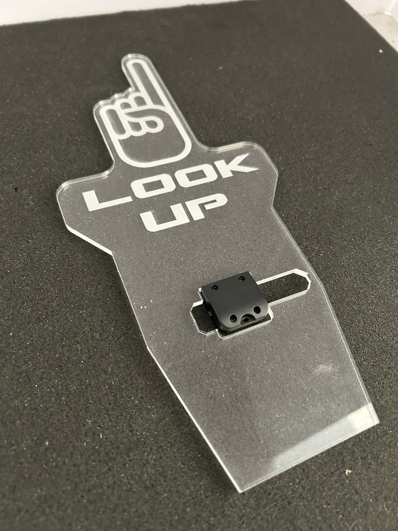 Load image into Gallery viewer, "Look Up" Cup Holder Sign - FSPE
