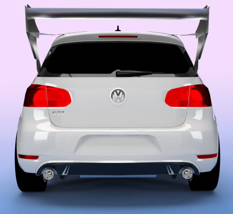 Load image into Gallery viewer, MK6 GTI & Golf R (2010 - 2014) CFD Tested Rear Wing (V2) - FSPE