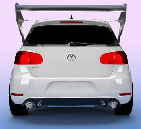 MK6 GTI & Golf R (2010 - 2014) CFD Tested Rear Wing (V2) - FSPE