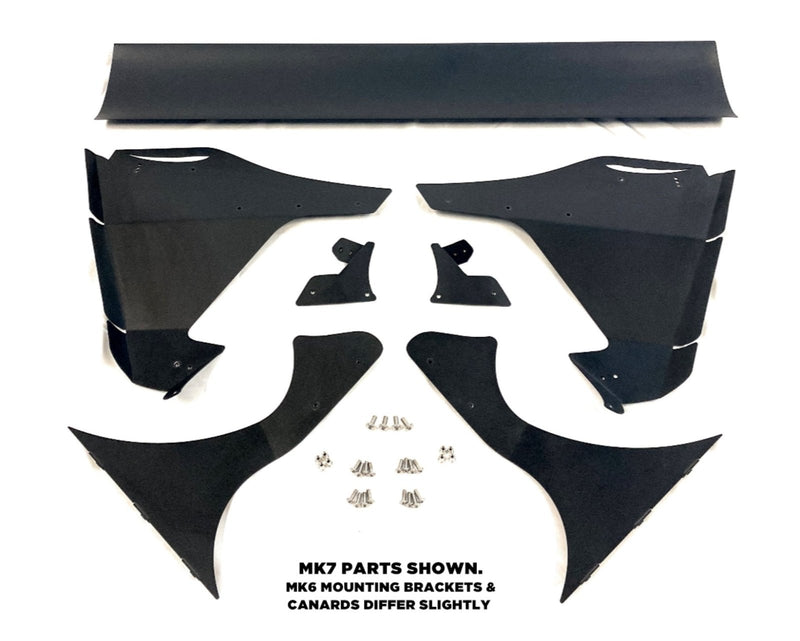 Load image into Gallery viewer, MK6 GTI & Golf R (2010 - 2014) CFD Tested Rear Wing (V2) - FSPE