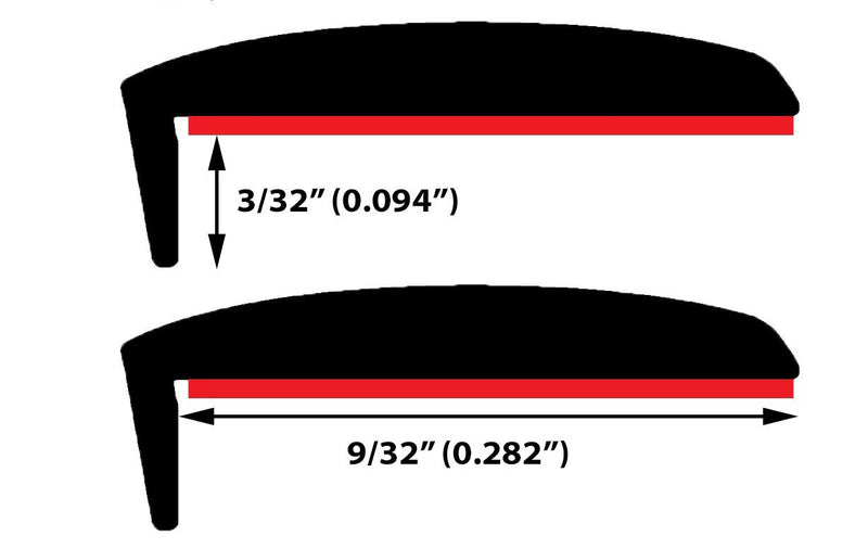 Load image into Gallery viewer, Premium Edge Protector for our Aluminum & Carbon Fiber Aero - FSPE