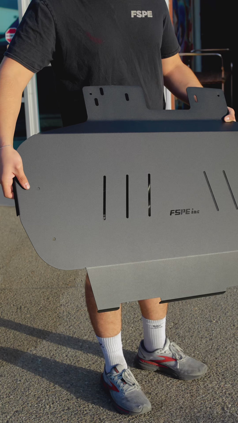 Load and play video in Gallery viewer, Chevrolet Silverado / GMC Sierra 1500 Catalytic Converter Guard (2019-2025) VERSION 1