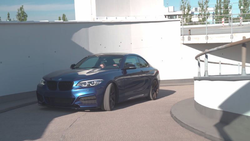 Load and play video in Gallery viewer, BMW 2-Series (F22/F23) M-Sport, M235i, & M240i EVO-1 Front Splitter (Lip)