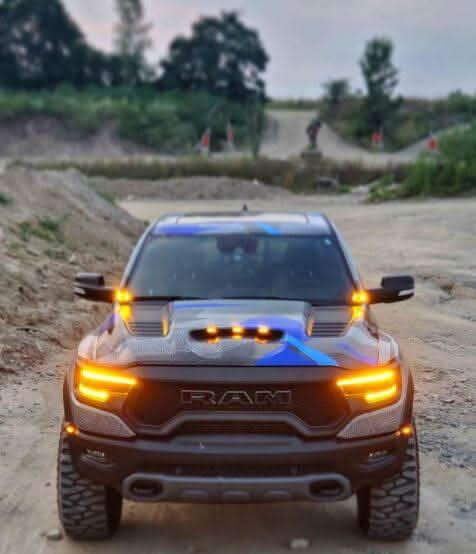 Load image into Gallery viewer, RAM TRX Hood Mount Ditch Lights (2021 - 2024) | For Aesthetics Only - FSPE