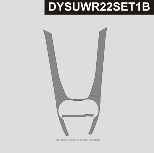 Subaru WRX (2022 - 2024) Carbon Fiber Auto Shifter Cupholder Trim - FSPE