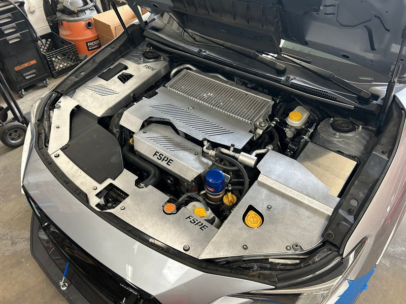Load image into Gallery viewer, Subaru WRX (2022 - 2025) Full Aluminum Engine Bay Kit - FSPE