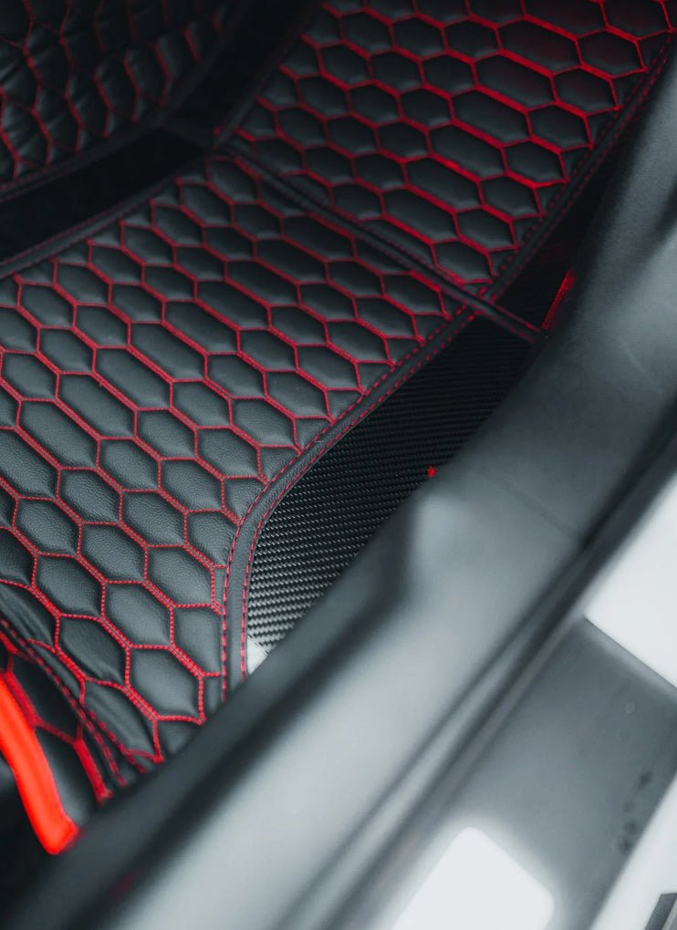 Load image into Gallery viewer, Tesla Model Y (2019 - 2023) Carbon Fiber Floor Mats - FSPE